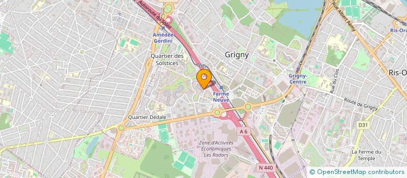 localisation de l'entreprise MONSIEUR BASSENOU TOURE  GRIGNY