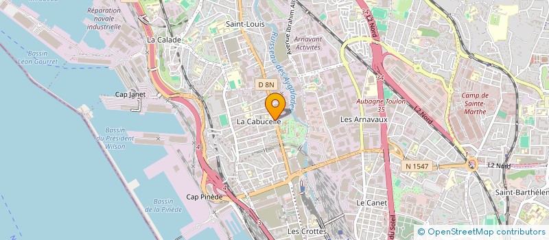 localisation de l'entreprise MONSIEUR BASSIM ALEXANDRE à MARSEILLE
