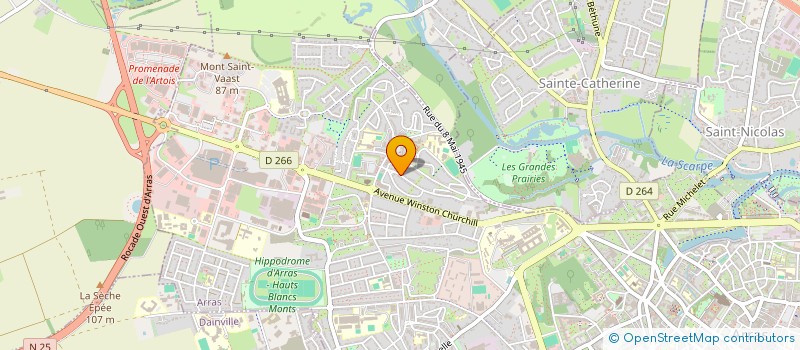 localisation de l'entreprise MONSIEUR BASSIM DBILIJ à ARRAS