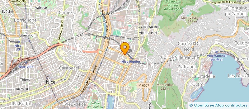 localisation de l'entreprise MONSIEUR BASSIR ALIBIEV à NICE