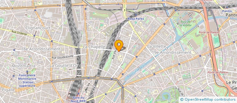 localisation de l'entreprise MONSIEUR BASSIRIKI CISSE  PARIS