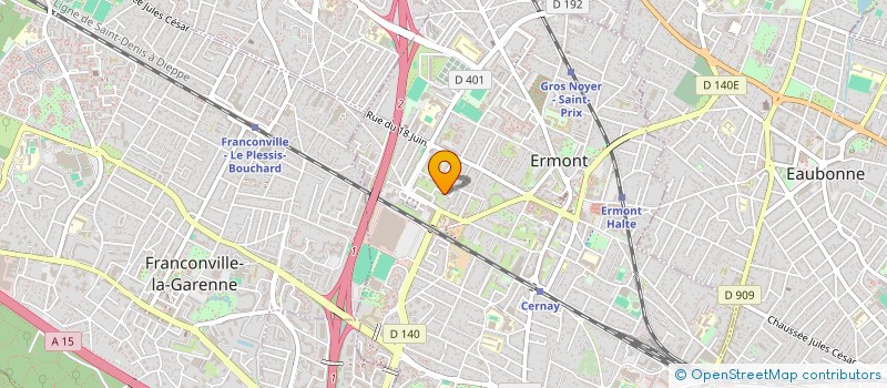 localisation de l'entreprise MONSIEUR BASSIROU AIDARA à ERMONT