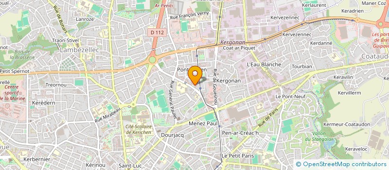 localisation de l'entreprise MONSIEUR BASSIROU MOUNKAILA ABDOU à BREST