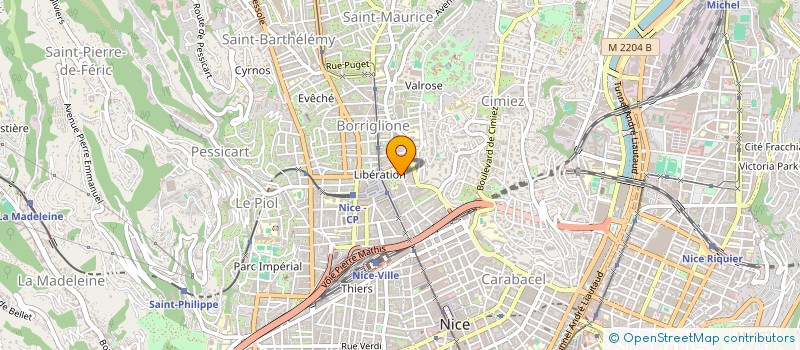 localisation de l'entreprise MONSIEUR BASSIROU N'GADJI à NICE
