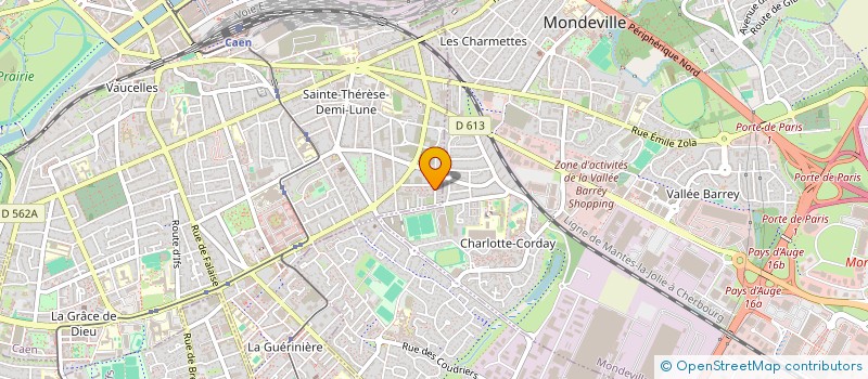 localisation de l'entreprise MONSIEUR BASSORO OUATTARA  CAEN