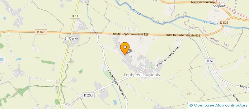 localisation de l'entreprise MONSIEUR BASTIAAN RUYS  SOREZE