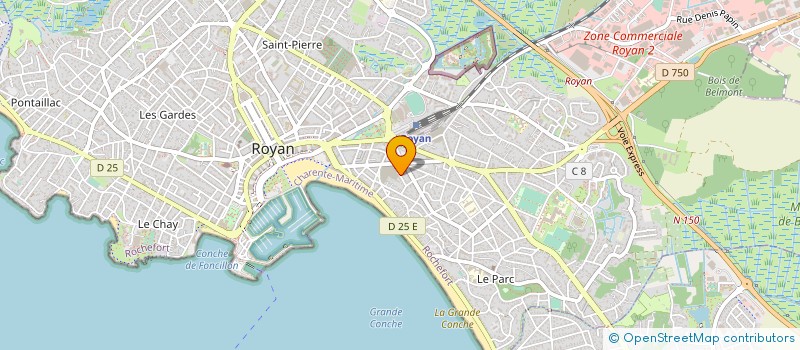 localisation de l'entreprise MONSIEUR BASTIAN BARBOTIN  ROYAN