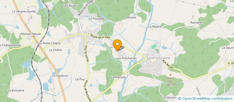 localisation de l'entreprise MONSIEUR BASTIAN CARON à SAINT-JOUVENT