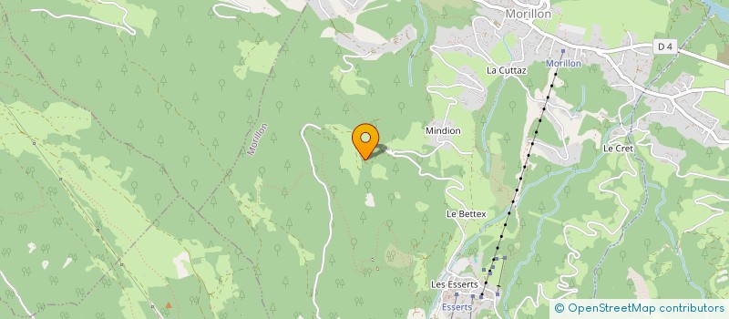 localisation de l'entreprise MONSIEUR BASTIAN CHARLES  MORILLON