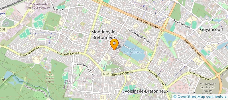 localisation de l'entreprise MONSIEUR BASTIAN CLAUDE LIGIER à MONTIGNY-LE-BRETONNEUX