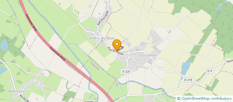 localisation de l'entreprise MONSIEUR BASTIAN HOLVOET à OUSSIERES