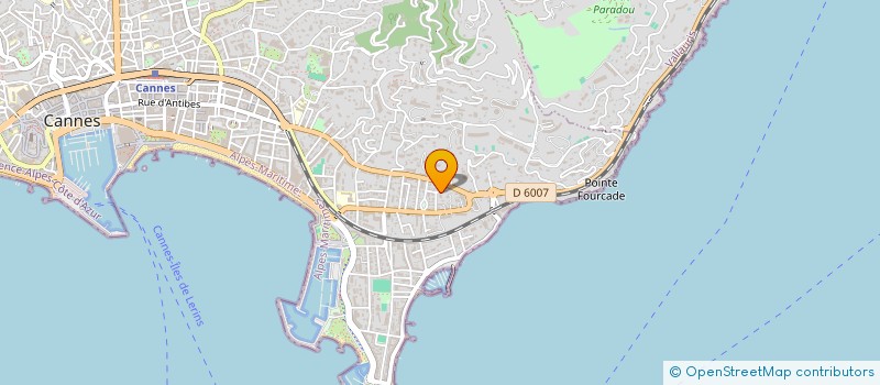 localisation de l'entreprise MONSIEUR BASTIAN HUBER à CANNES
