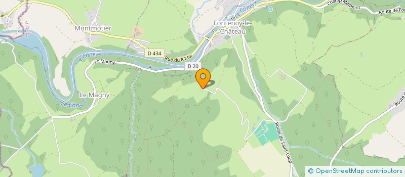 localisation de l'entreprise MONSIEUR BASTIAN TASCHBACH  FONTENOY-LE-CHATEAU