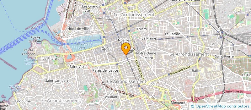 localisation de l'entreprise MONSIEUR BASTIEN AERNOUTS  MARSEILLE