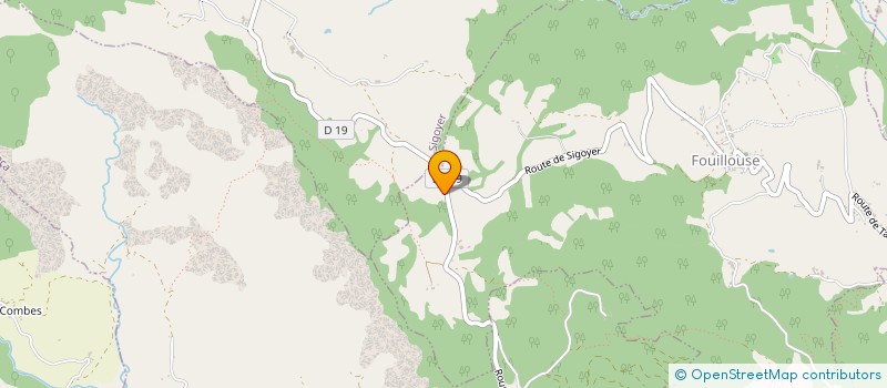 localisation de l'entreprise MONSIEUR BASTIEN ANDERSEN  FOUILLOUSE