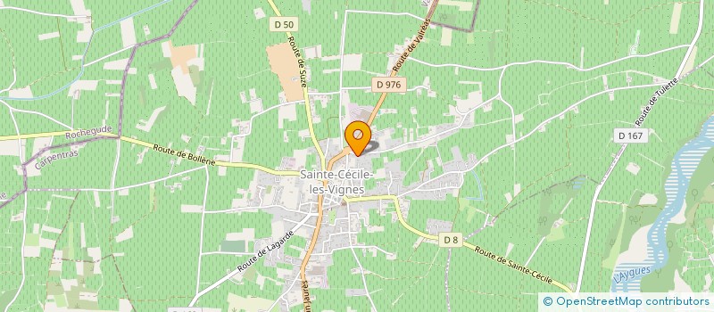 localisation de l'entreprise MONSIEUR BASTIEN ANDREU  SAINTE-CECILE-LES-VIGNES