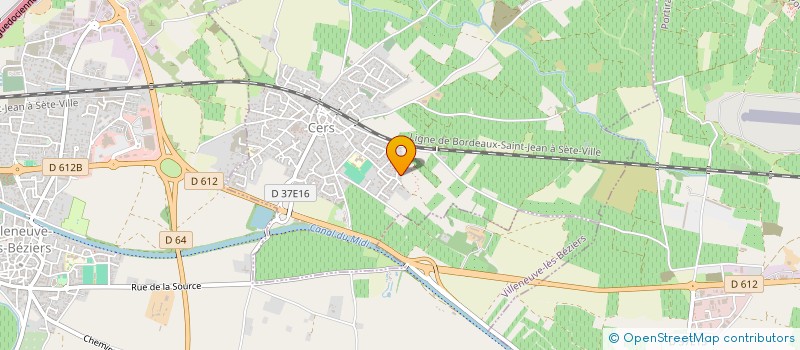 localisation de l'entreprise MONSIEUR BASTIEN ANDRIEU  PORTIRAGNES