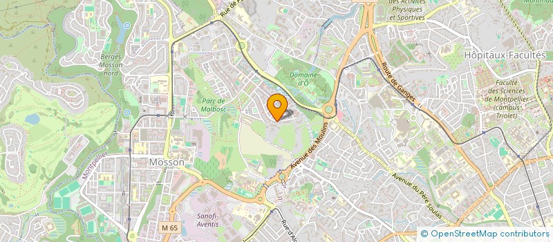 localisation de l'entreprise MONSIEUR BASTIEN ANDRO  PIERREVERT