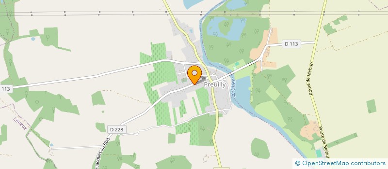 localisation de l'entreprise MONSIEUR BASTIEN APCHER  PREUILLY