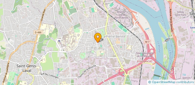 localisation de l'entreprise MONSIEUR BASTIEN ARNAUD  VERNAISON