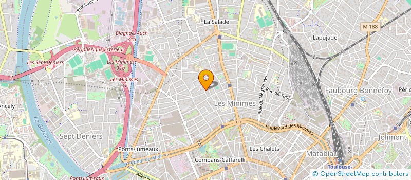 localisation de l'entreprise MONSIEUR BASTIEN ASENCIO à TOULOUSE