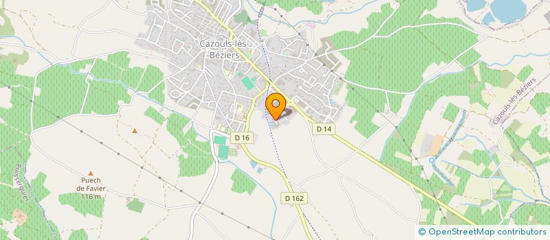 localisation de l'entreprise MONSIEUR BASTIEN ASENSIO  MARAUSSAN