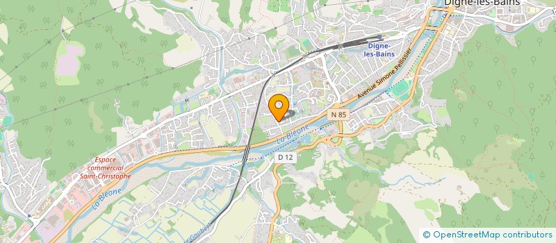 localisation de l'entreprise MONSIEUR BASTIEN ATZORI  DIGNE-LES-BAINS