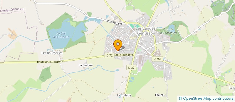 localisation de l'entreprise MONSIEUR BASTIEN AUVINET  SAINT-MARTIN-DES-TILLEULS