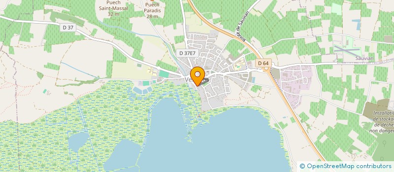 localisation de l'entreprise MONSIEUR BASTIEN AYRAL à VENDRES