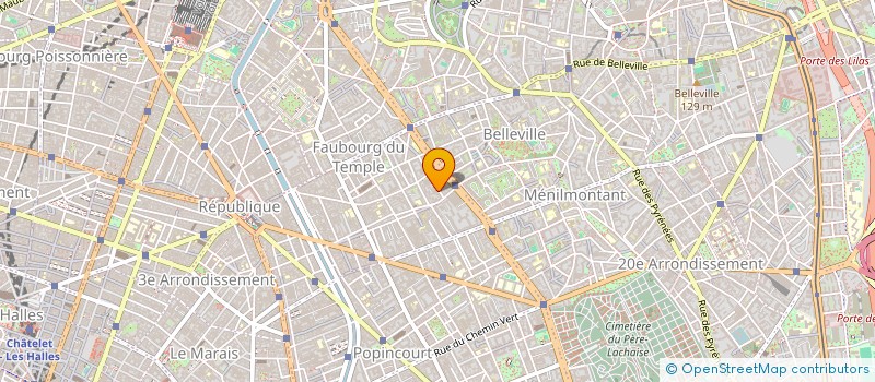 localisation de l'entreprise MONSIEUR BASTIEN BALAROTTO  PARIS