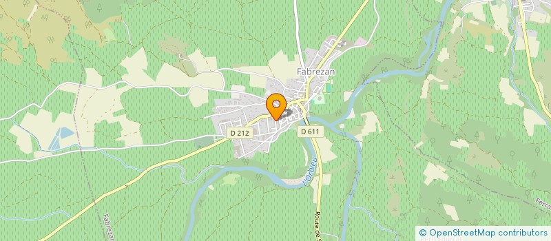 localisation de l'entreprise MONSIEUR BASTIEN BALLESTER  FABREZAN