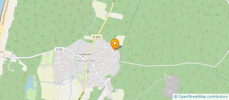 localisation de l'entreprise MONSIEUR BASTIEN BAMBALERE  MESSANGES