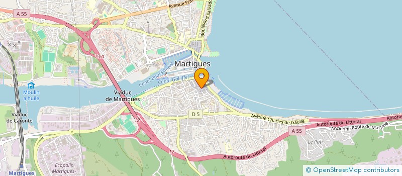 localisation de l'entreprise MONSIEUR BASTIEN BASCOUGNANO à MARTIGUES