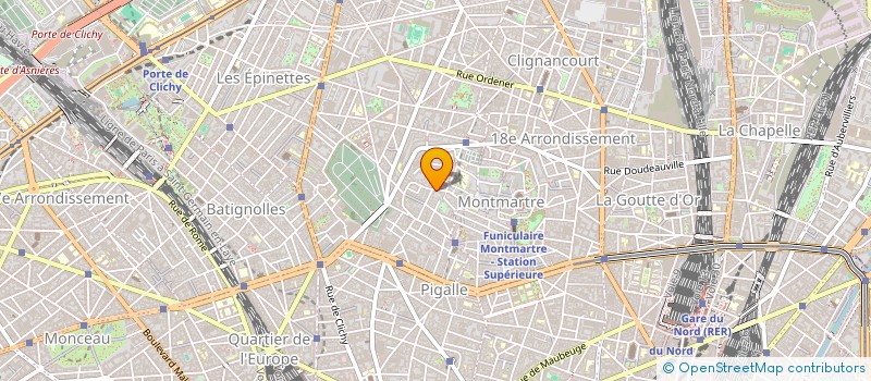 localisation de l'entreprise MONSIEUR BASTIEN BAYARD  PARIS