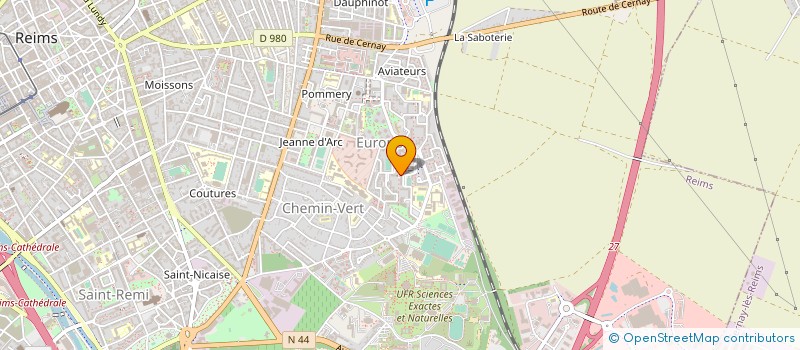 localisation de l'entreprise MONSIEUR BASTIEN BELLOY  REIMS