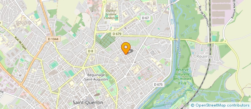 localisation de l'entreprise MONSIEUR BASTIEN BENNETEAU-DESGROIS à SAINT-QUENTIN