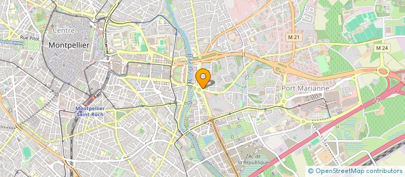 localisation de l'entreprise MONSIEUR BASTIEN BERGER à MONTPELLIER