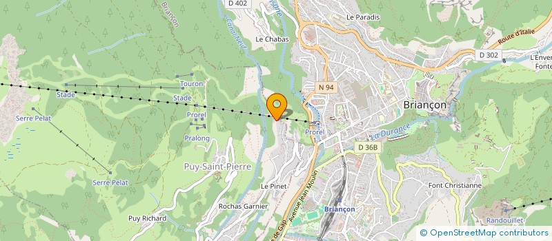 localisation de l'entreprise MONSIEUR BASTIEN BERNARD  PUY-SAINT-PIERRE