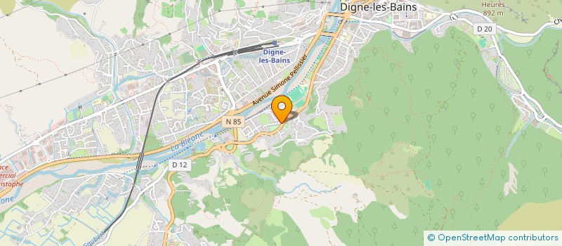 localisation de l'entreprise MONSIEUR BASTIEN BERNARD à DIGNE-LES-BAINS