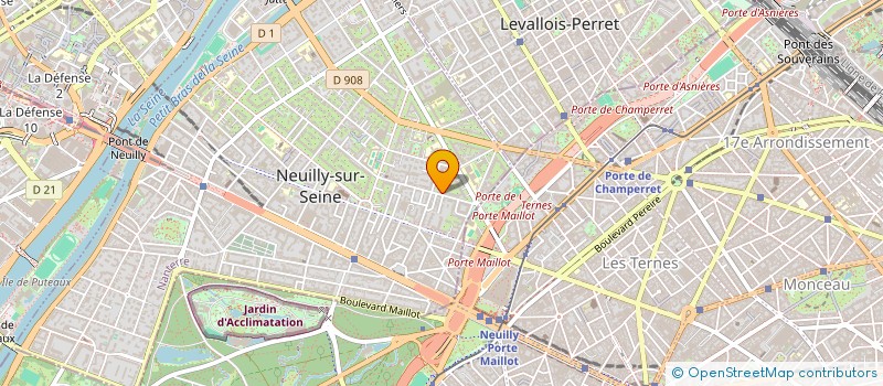 localisation de l'entreprise MONSIEUR BASTIEN BESSON-LEAUD à NEUILLY-SUR-SEINE