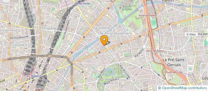 localisation de l'entreprise MONSIEUR BASTIEN BEYRIA  PARIS