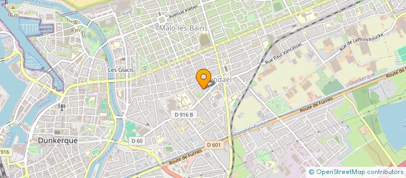 localisation de l'entreprise MONSIEUR BASTIEN BLANDIN à DUNKERQUE