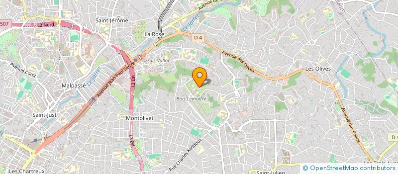 localisation de l'entreprise MONSIEUR BASTIEN BONIFAY à MARSEILLE