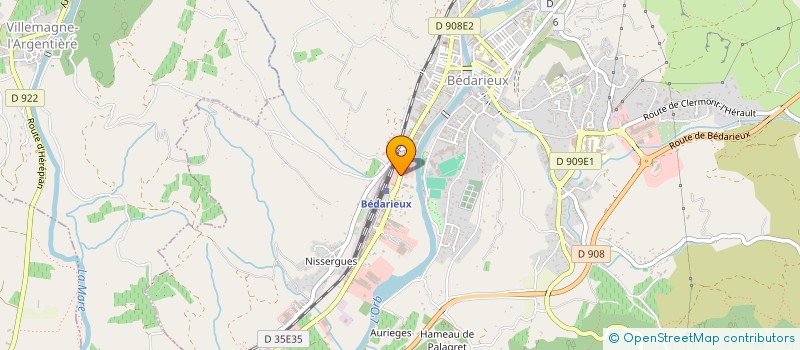 localisation de l'entreprise MONSIEUR BASTIEN BONNET à BEDARIEUX