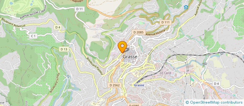 localisation de l'entreprise MONSIEUR BASTIEN BOTAZZI à GRASSE