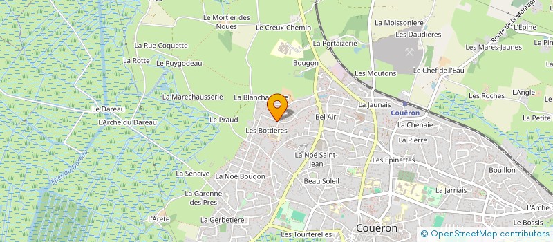 localisation de l'entreprise MONSIEUR BASTIEN BOUCHET à COUERON
