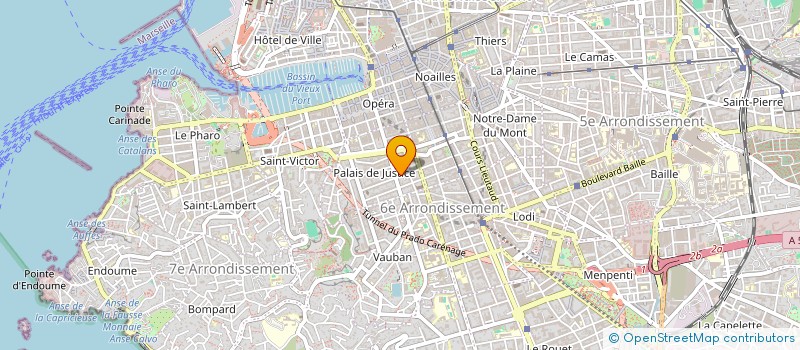 localisation de l'entreprise MONSIEUR BASTIEN BOUILLON  MARSEILLE