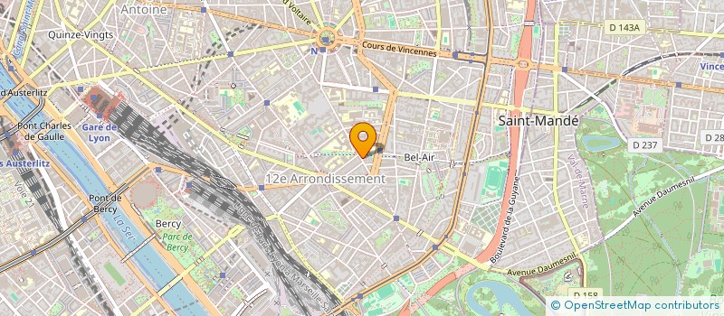 localisation de l'entreprise MONSIEUR BASTIEN BOULONNOIS  PARIS