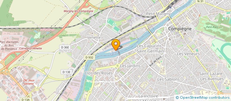 localisation de l'entreprise MONSIEUR BASTIEN BOUQUET  VENETTE