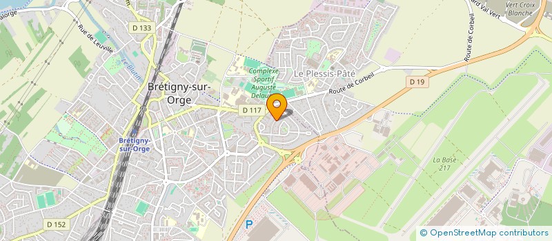 localisation de l'entreprise MONSIEUR BASTIEN BRAULT  BRETIGNY-SUR-ORGE